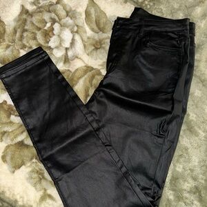SHEIN Black Skinny High-Waisted Pants